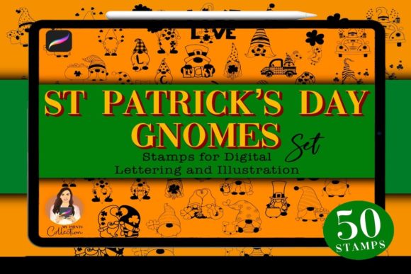 50 St Patricks Day Gnomes Procreate: A Practical Guide to Digital Stamping