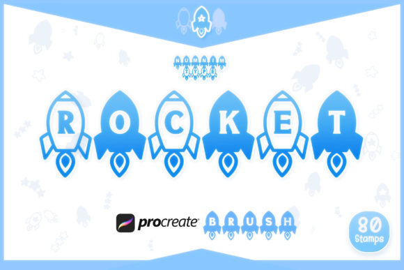 Accelerating Creative Workflows with the Procreate Brush Rocket Kids Alphabet a-z