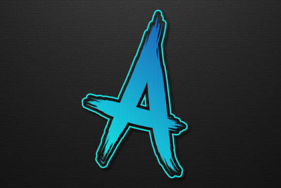 Brush Letter a: A Hand-Drawn Vector Essential