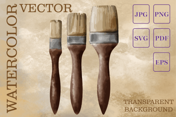 Elevating Digital Artistry: The Strategic Value of a Versatile Set of Narrow and Wide Brushes Vector