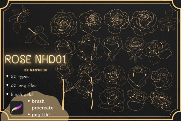 Elevating Digital Florals: A Strategic Guide to the Rose 01 Procreate Brushes