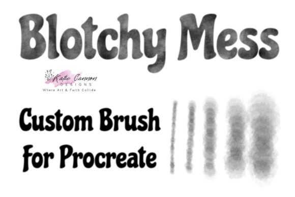 Integrating the Blotchy Mess Procreate Brush for iPad into Professional Digital Workflows