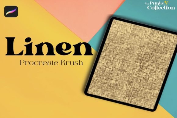 Mastering Texture in Digital Art with the Linen Single Procreate Brush