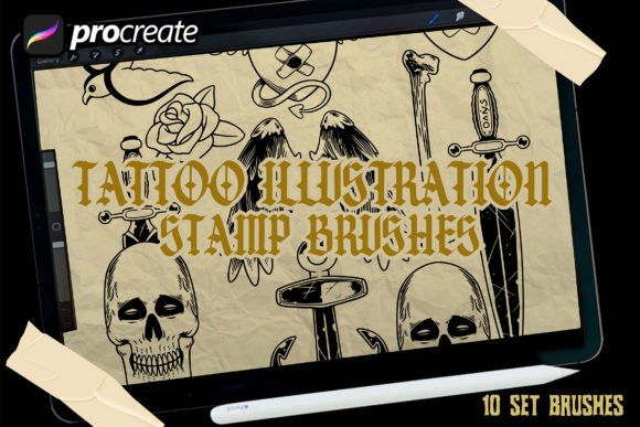 Mastering the Tattoo Illustration Brush Stamp for Professional Digital Art