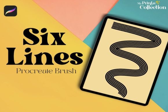 Multi Lines Single Brush Procreate: Creative Details