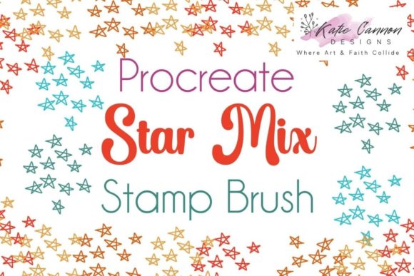 Star Mix Procreate Stamp Brush: Elevating Digital Texture and Workflow Efficiency