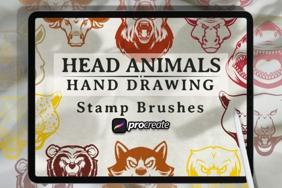 Unlocking Creative Potential: A Comprehensive Guide to the Head Animal Hand Drawing Brush Stamp